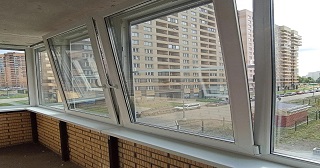Остекление балкона Инта цена от 9692 руб. м/п. за 49 часов