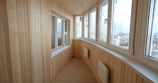 Отделка, остекление, утепление балконов в Инте от 205 руб. м/2.